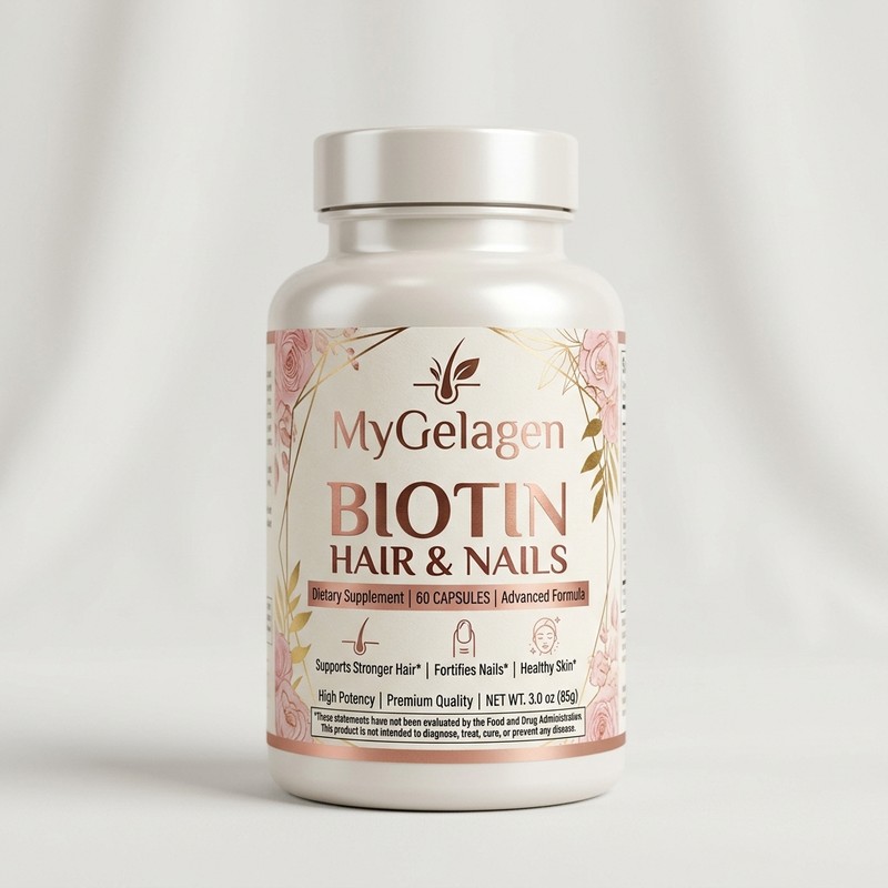 Biotin Hair and Nails bottle