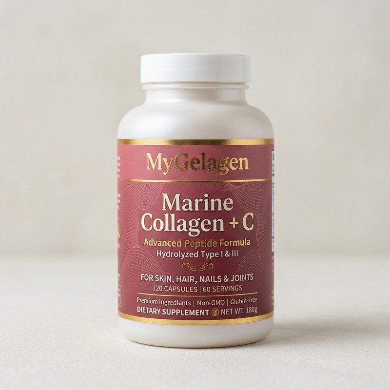 Marine Collagen plus C bottle